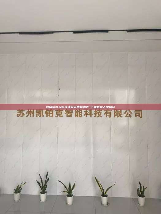 焊接机器人保养项目苏州凯铂克-工业机器人服务商