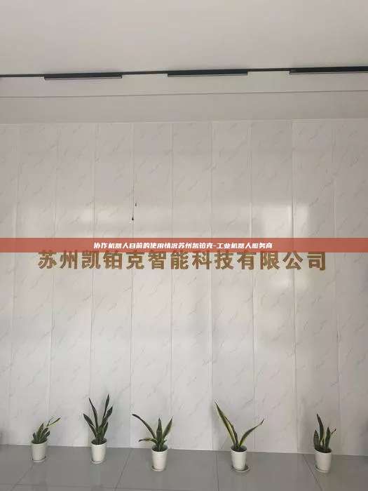 协作机器人目前的使用情况苏州凯铂克-工业机器人服务商