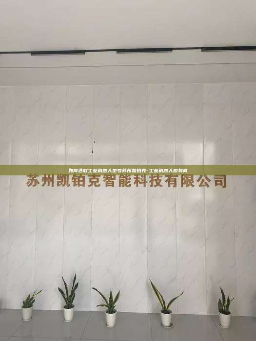 如何选取工业机器人型号苏州凯铂克-工业机器人服务商